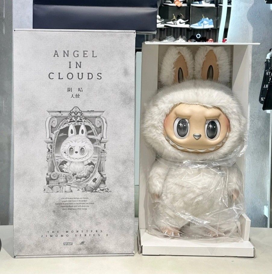 その他 popmart zimomo ANGEL IN CLOUDS Игрушка Labubu Zimomo Angel in Clouds (No Tote) Figure