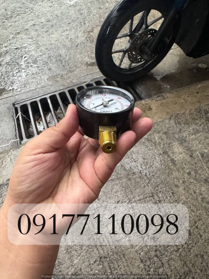 Pressure gauge (Category: Construction Tools & Equipment) located in Manila. Submitted by joeyroque09 (Listing ID 1334460535, Image 1). Description: .