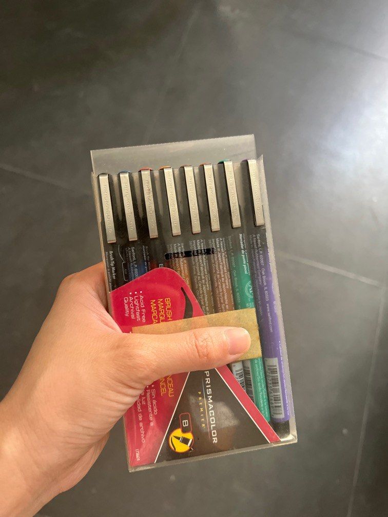 Prismacolor Premier Markers - 8 pcs (Category: Craft Supplies & Tools) located in Angeles City. Submitted by mkp125 (Listing ID 1334382166, Image 1). Description: - will test all before ship out - payment via gcash/BPI - sf c/o buyer at P65-85.