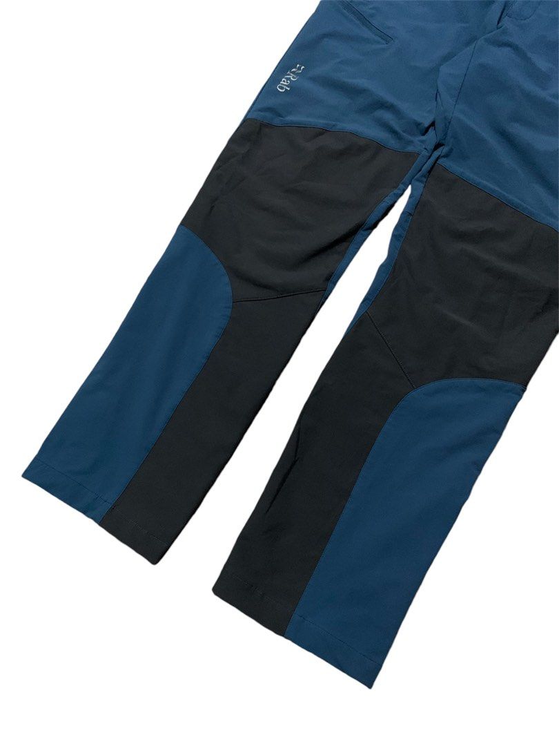Rab Spire Trek Pants (Category: Jeans) located in Muntinlupa City. Submitted by rtyfck (Listing ID 1334406291, Image 3). Description: •ITEM NAME : Rab Spire Trek Pants •WIDTH : 30-32 •LENGTH : 41.5 •LEG OPENING : 7-9 •SIZE : M •ISSUE : fade on logo •OVERALL CONDITION : 9/10.
