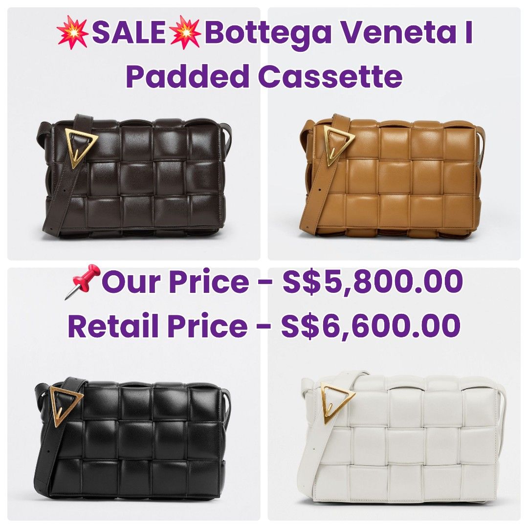 SALE Bottega Veneta I Padded Cassette