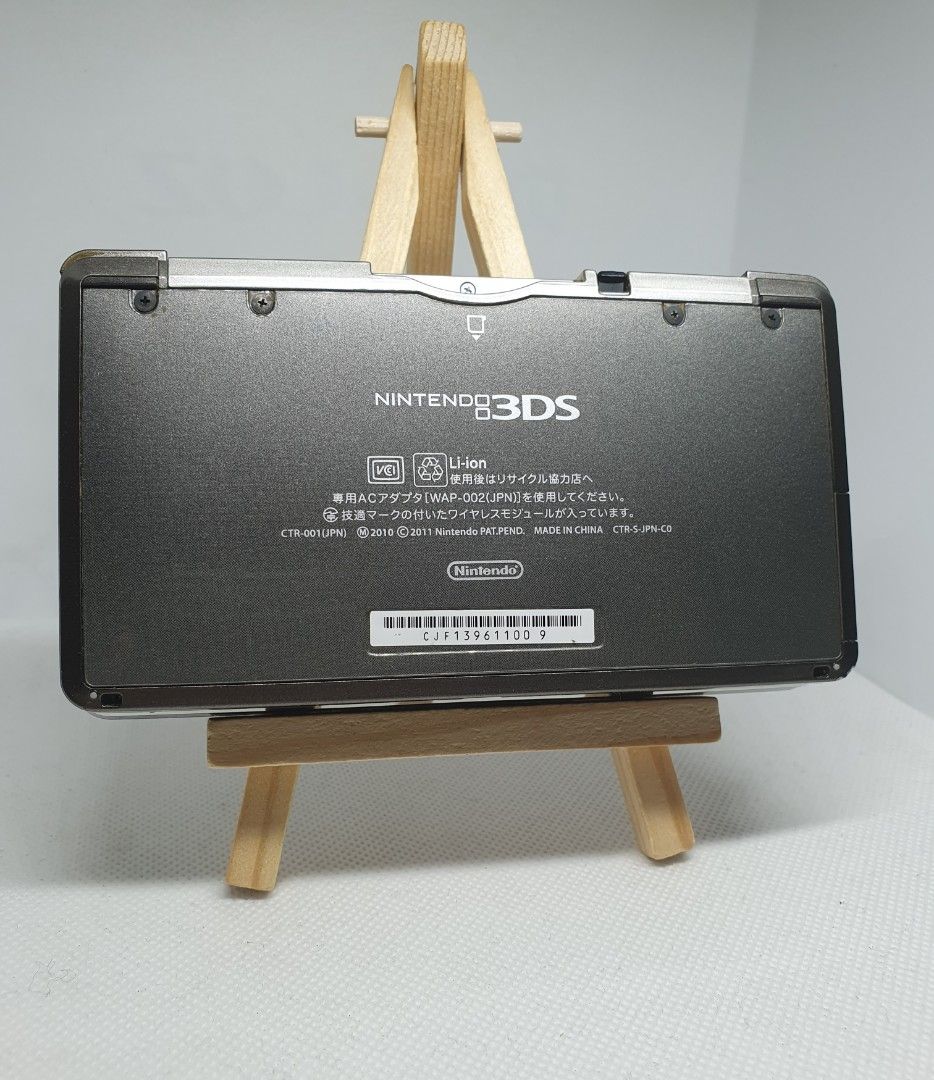 Selling Black Original Nintendo 3DS Console (Category: Nintendo) located in Quezon City. Submitted by itemsforadoption (Listing ID 1334491293, Image 2). Description: Rfs: Its 2024! Happy New Year! Hoping you have a good year ahead of you! If you have questions feel free to send a message. Though I'll most likely be able to reply from 10am to 8pm. Please be patient and understanding. Decluttering games and items that I've picked up or for friends 