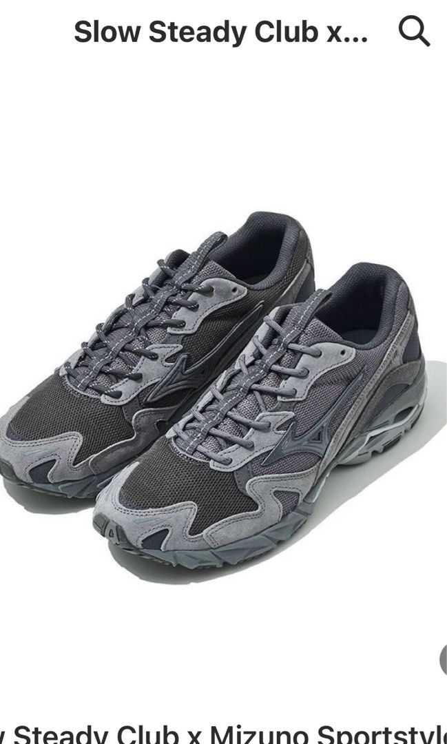 【限定】Slow Steady Club Mizuno WaveRider10 Slow Steady Club × Mizuno Wave Rider 10 Gray D1GD240301