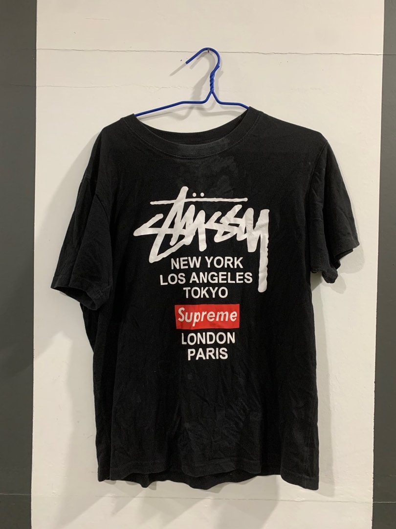 Supreme stussy collab on sale