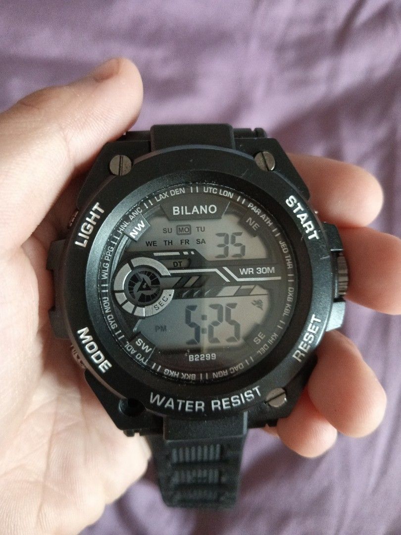 Swiss Bilano Mens Watch Model 52299 WR 30M Men s Fashion Watches Accessories Watches on Carousell