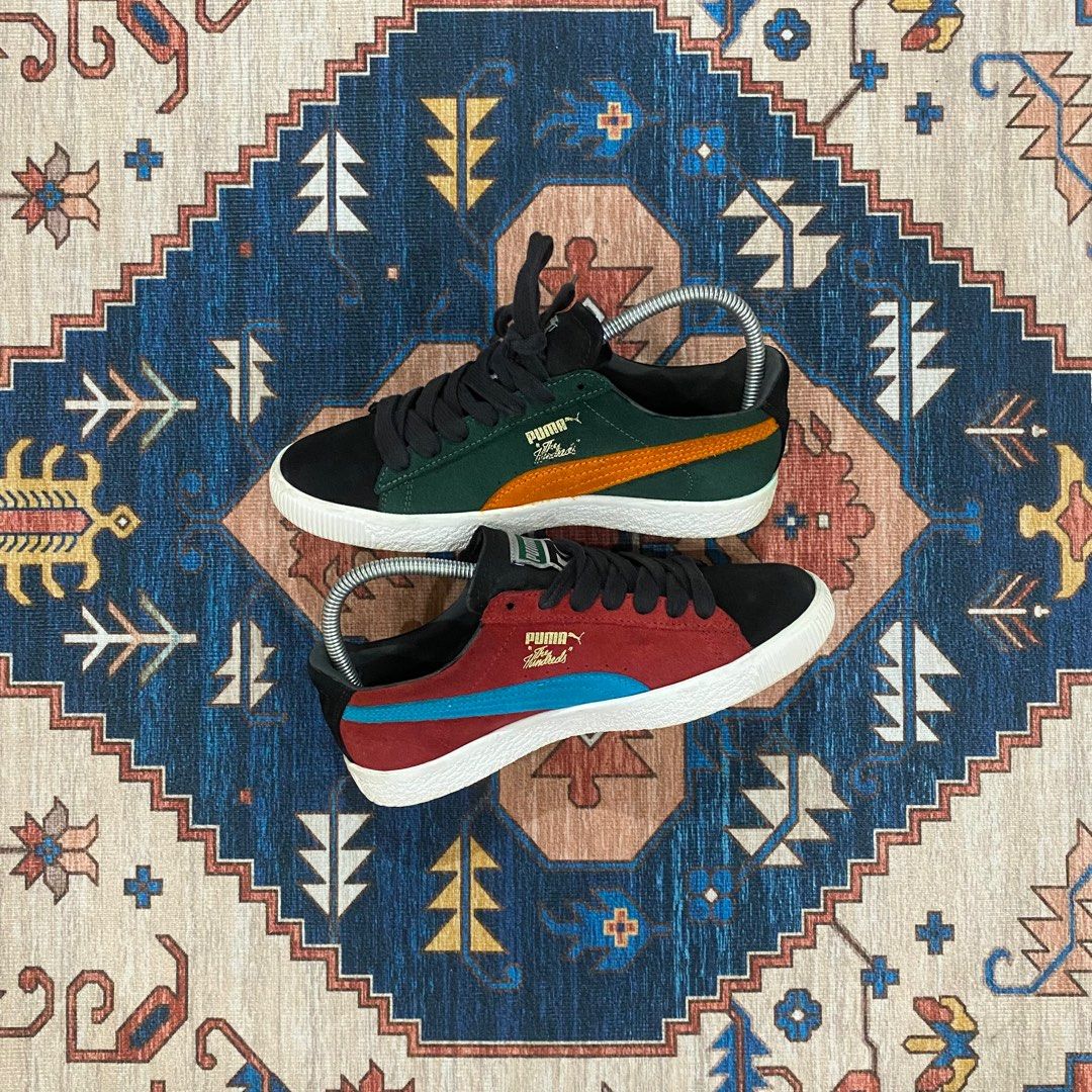 THE HUNDREDS X Puma Clyde ‘Clique' PUMA THE HUNDREDS スニーカー カラフル