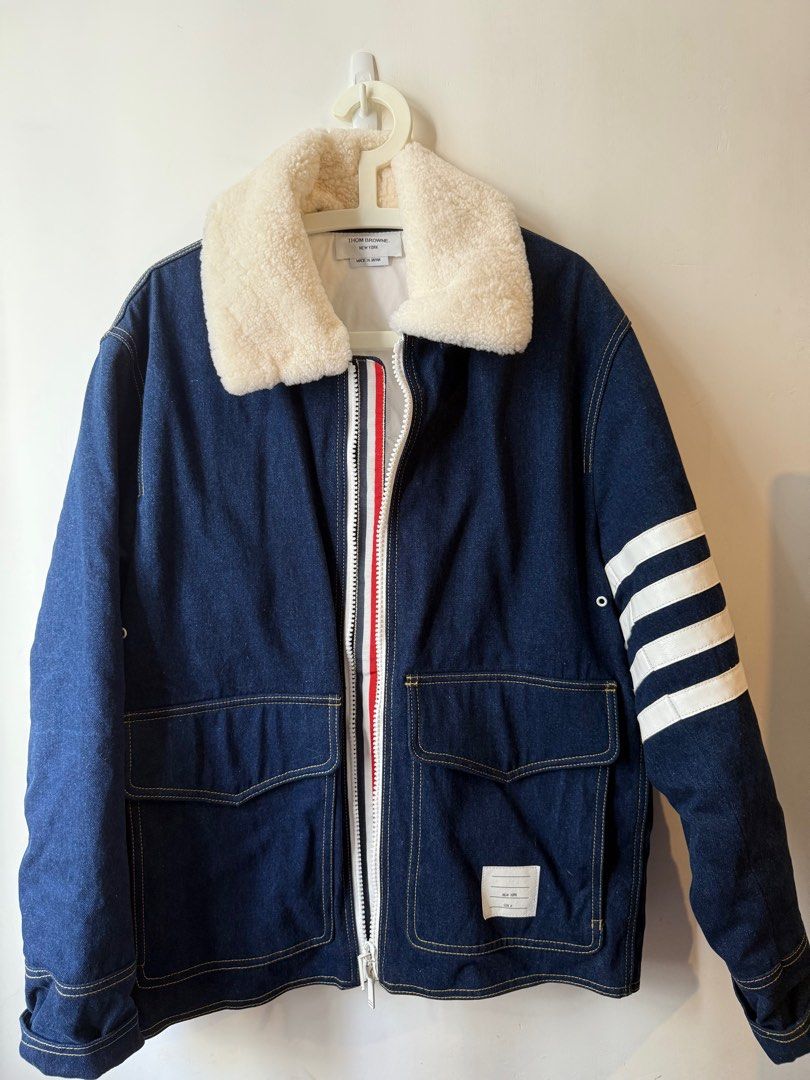 Thom Browne Denim Jacket Carousell