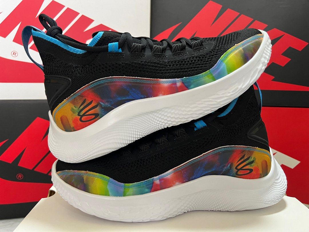 Under Armour Curry 8 PRNT FLOW UK9 US10 EU44, Men 