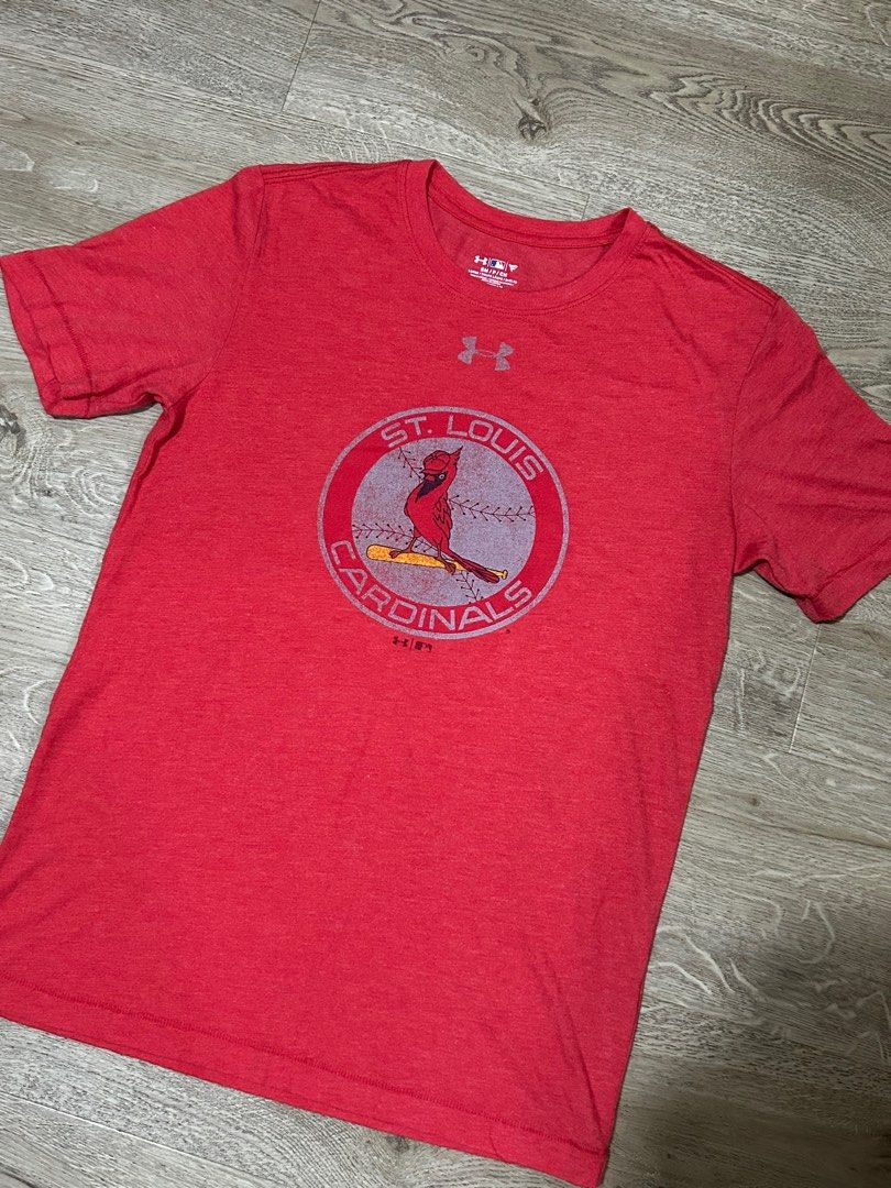 Under Armour Dri Fit MLB St Louis Cardinals Tee Men s Fashion Tops Sets Tshirts Polo Shirts on Carousell
