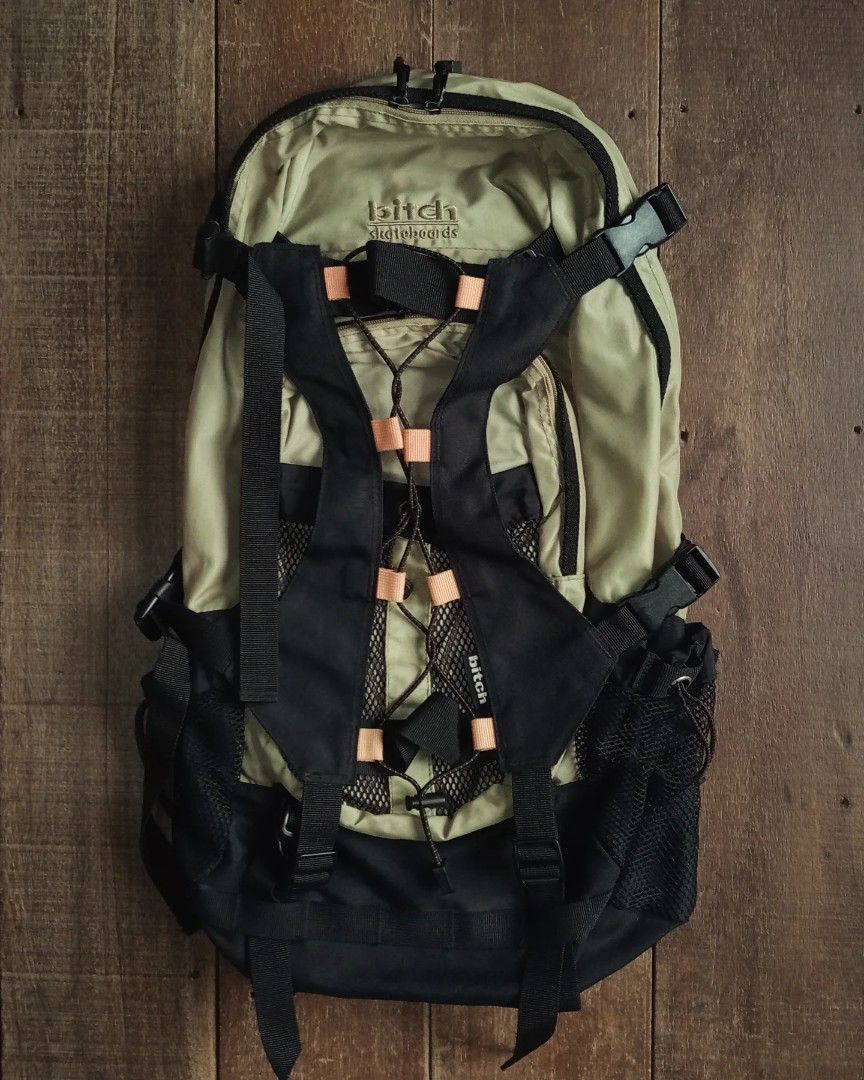Vintage Bitch Skateboards Backpack, Men's Fashion, Bags, Backpacks on  Carousell