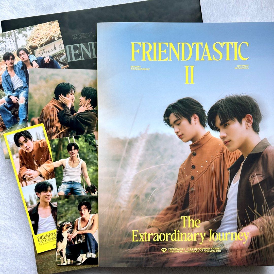 GEMINIFOURTH 写真集「FRIENDTASTIC」 未開封GeminiFourth写真集 FRIENDTASTIC 未開封GEMINIFOURTH 写真