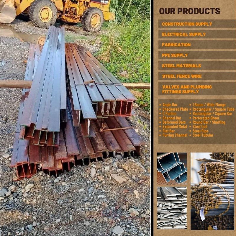 24"x8" x 15mm I Beam / H Beam Steel / Structural Wide Flange