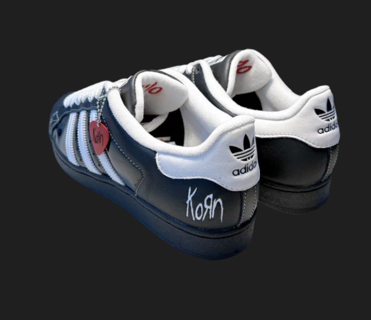 美國限定預訂Pre Order Korn x Adidas Superstar Demo shoes Korn 30th