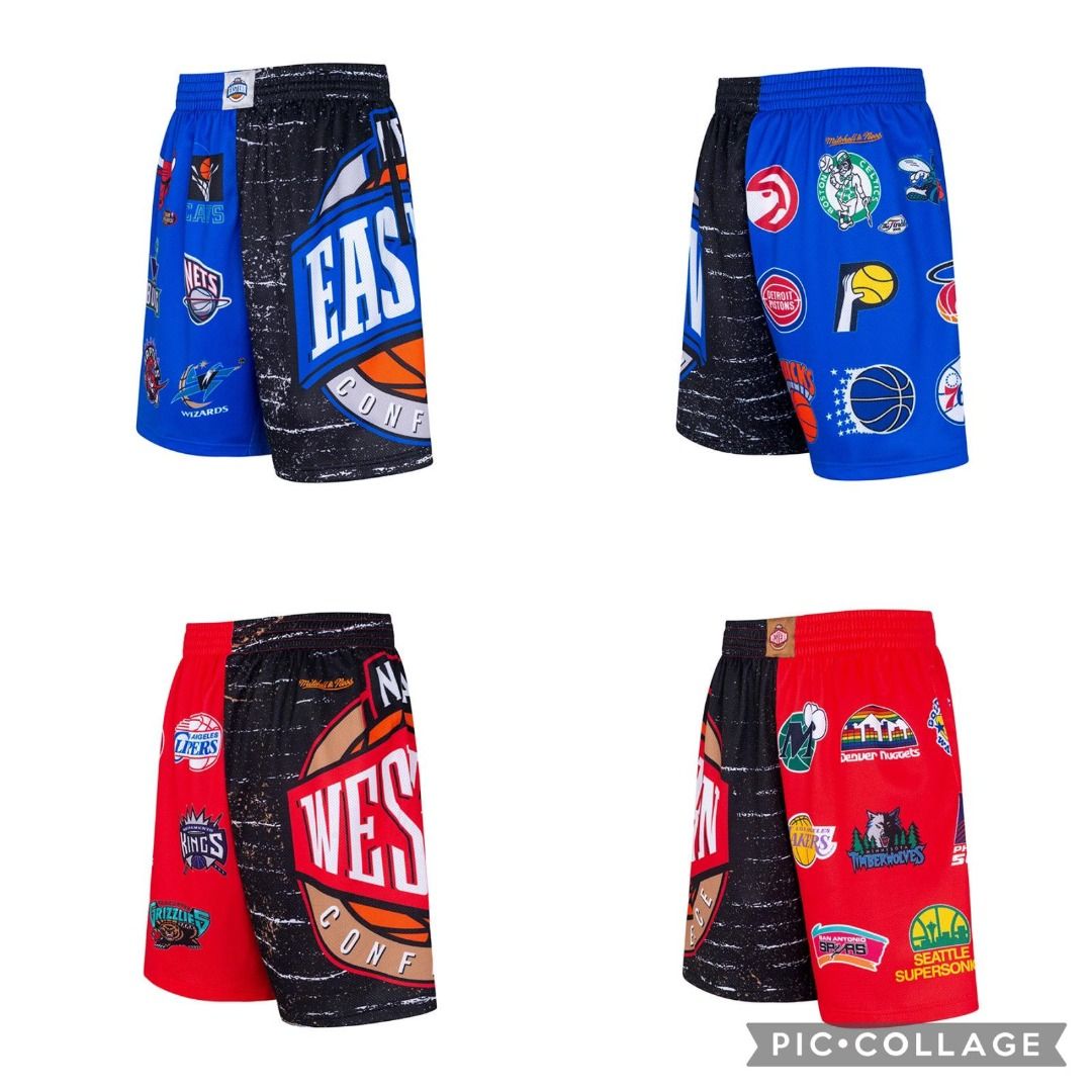 Pre order Mitchell Ness NBA Western Eastern Conference All Stars Jumbotron 3.0 Shorts Carousell