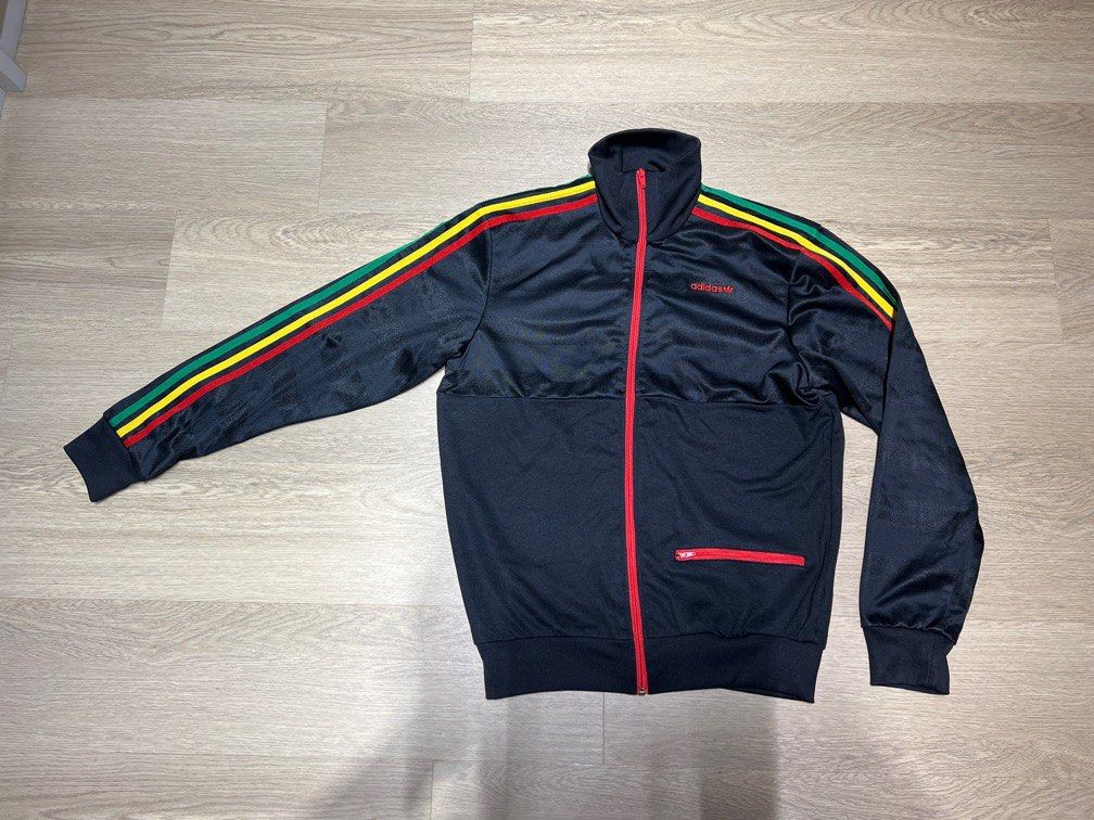 adidas rainbow jacket