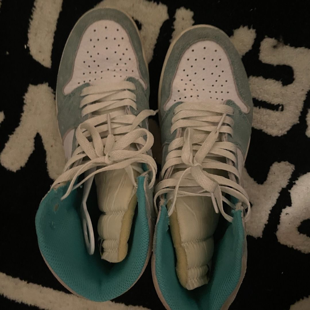 AJ1 Turbo Green Air Jordan 1 Jordans Men s Fashion Footwear Sneakers on Carousell