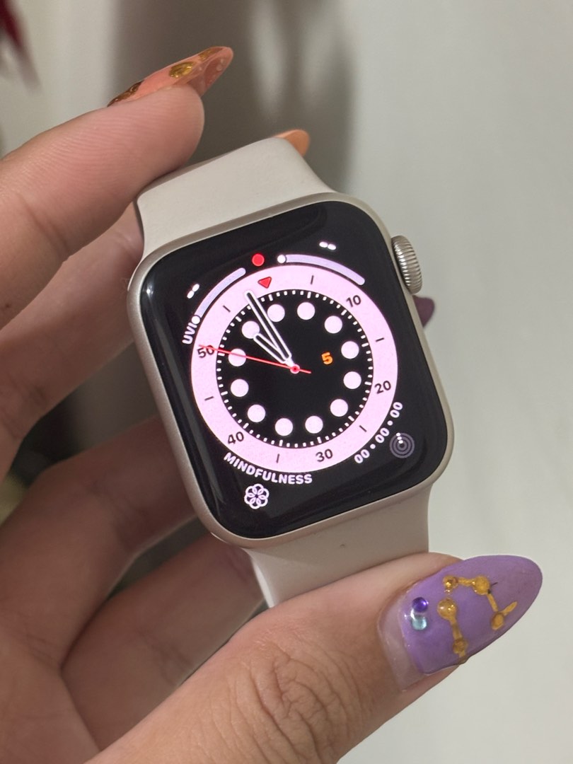 安心保証】 Series8アルミ スターライト Apple Watch