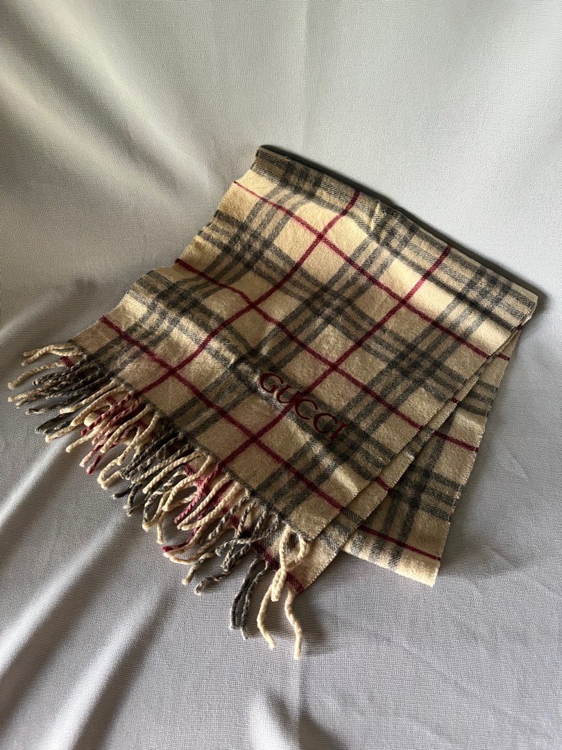 Authentic Gucci Cashmere Scarf