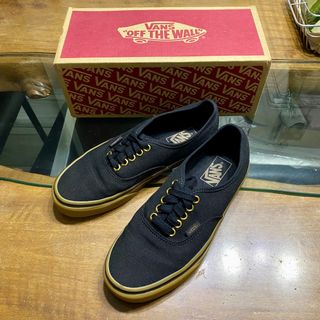 Vans authentic black gum sole philippines store