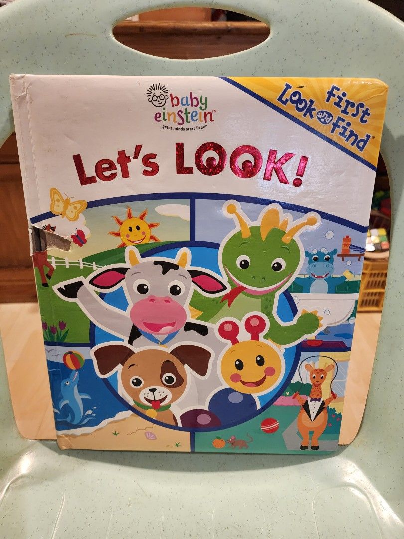 Baby Einstein Let's Look Book (Category: Children's Books) located in Valenzuela. Submitted by absolutelychick (Listing ID 1334629142, Image 1). Description: may contain written texts/colors, folded pages hard bound jrs, lbc, j&t lalamove/grab ready.