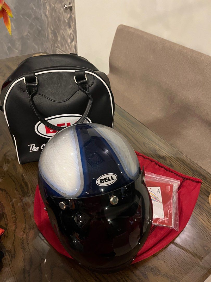 Bell custom 500 SE RSD gloss candy blue helmet, Everything Else, Others ...