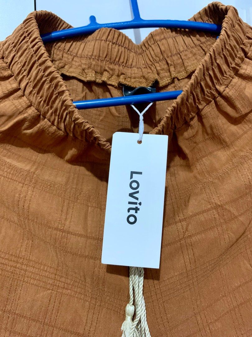 BNWT Stylish Lovito Wide leg pants size S (Category: Other Bottoms) located in Las Pinas. Submitted by greatfindsstuff (Listing ID 1334718811, Image 3). Description: add 40 sf within metro.