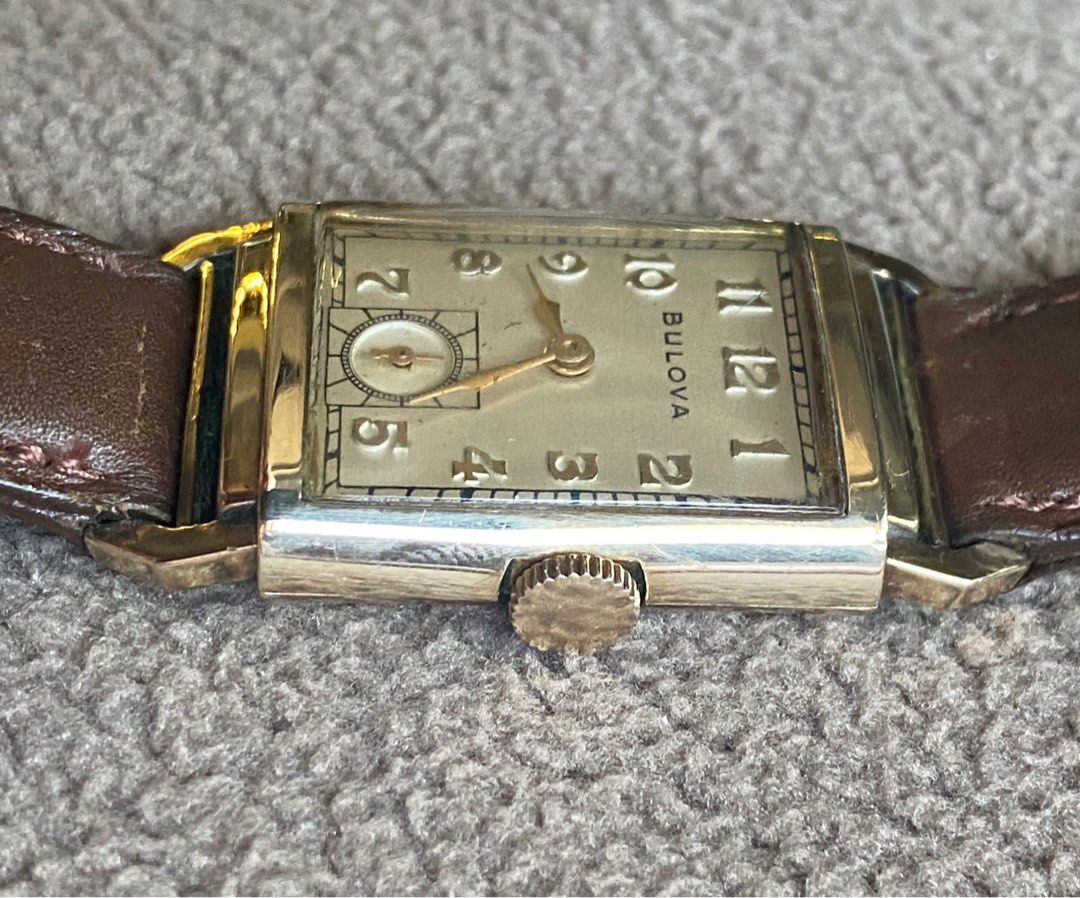 Vintage bulova 10k gold filled watch sale