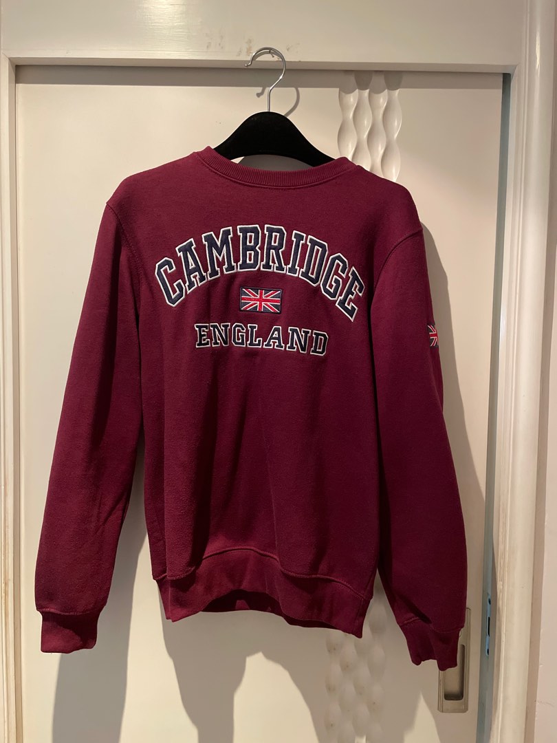 Cambridge Hoodie 劍橋大學衛衣, 男裝, 上身及套裝, 衛衣- Carousell
