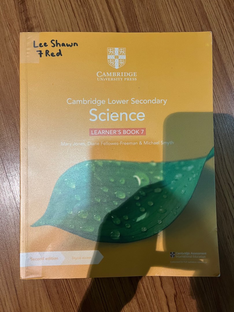 Cambridge Year 7 Science Textbook, Hobbies & Toys, Books & Magazines ...