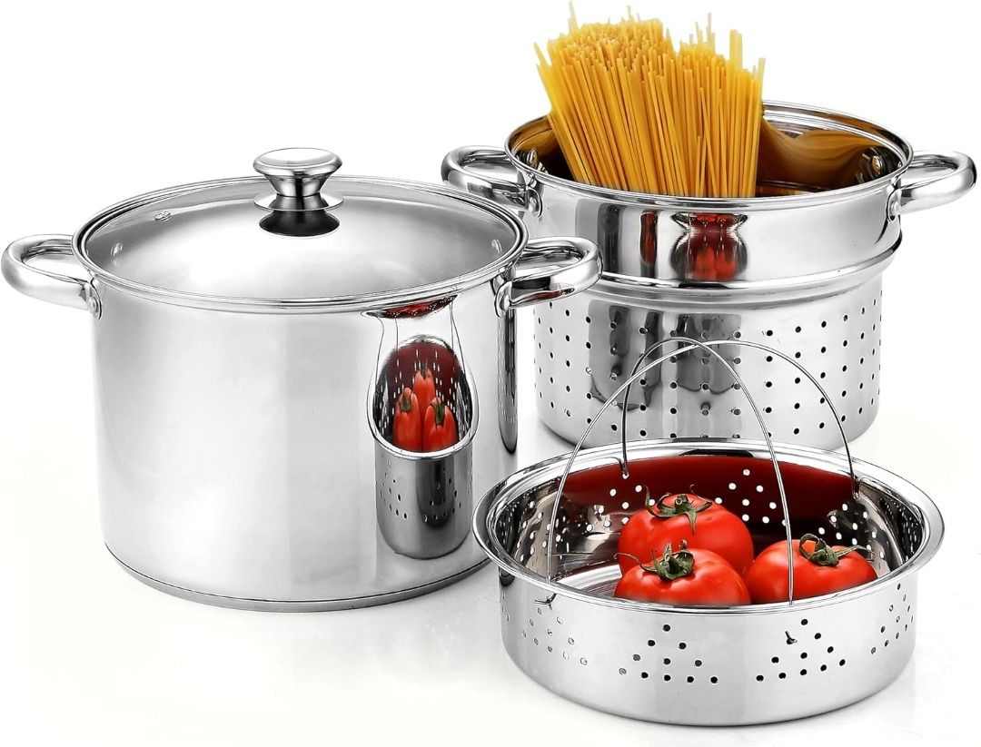 Stainless steel pasta cooker outlet