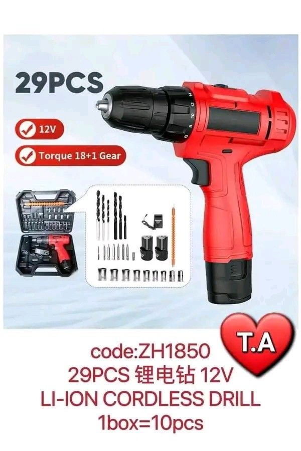 Mitsushi cordless drill clearance
