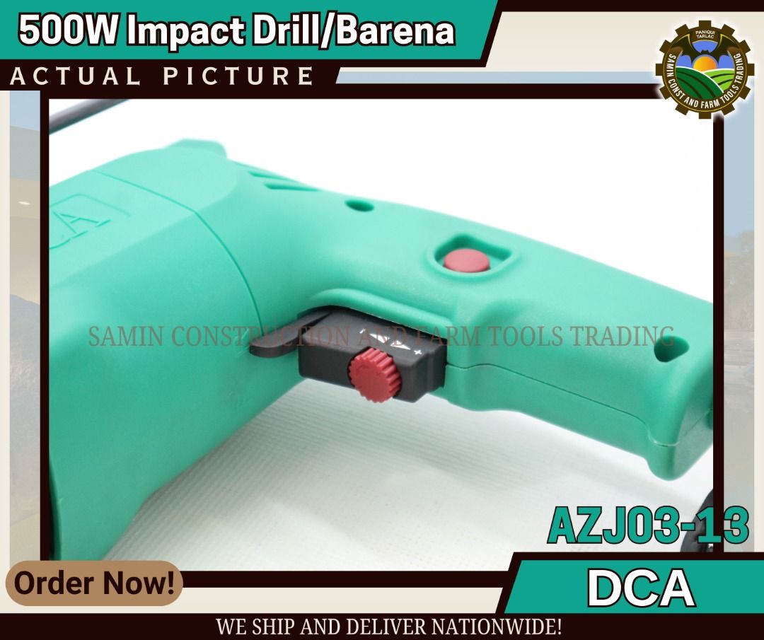 DCA 500W Electric Impact Drill (AZJ0213), Commercial & Industrial