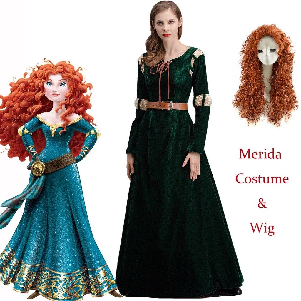 Disney Brave Merida Costume XL Women s Fashion Dresses Sets Sets or Coordinates on Carousell