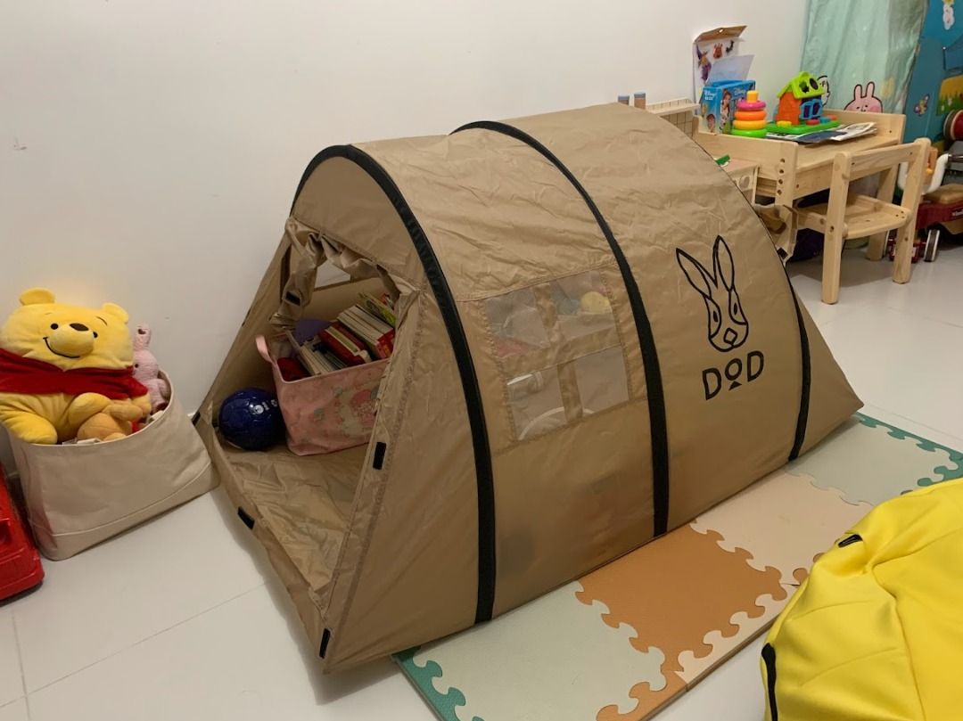 DOD Kamaboko Tent Baby 兒童隧道露營帳篷T1-750-TN, 運動產品