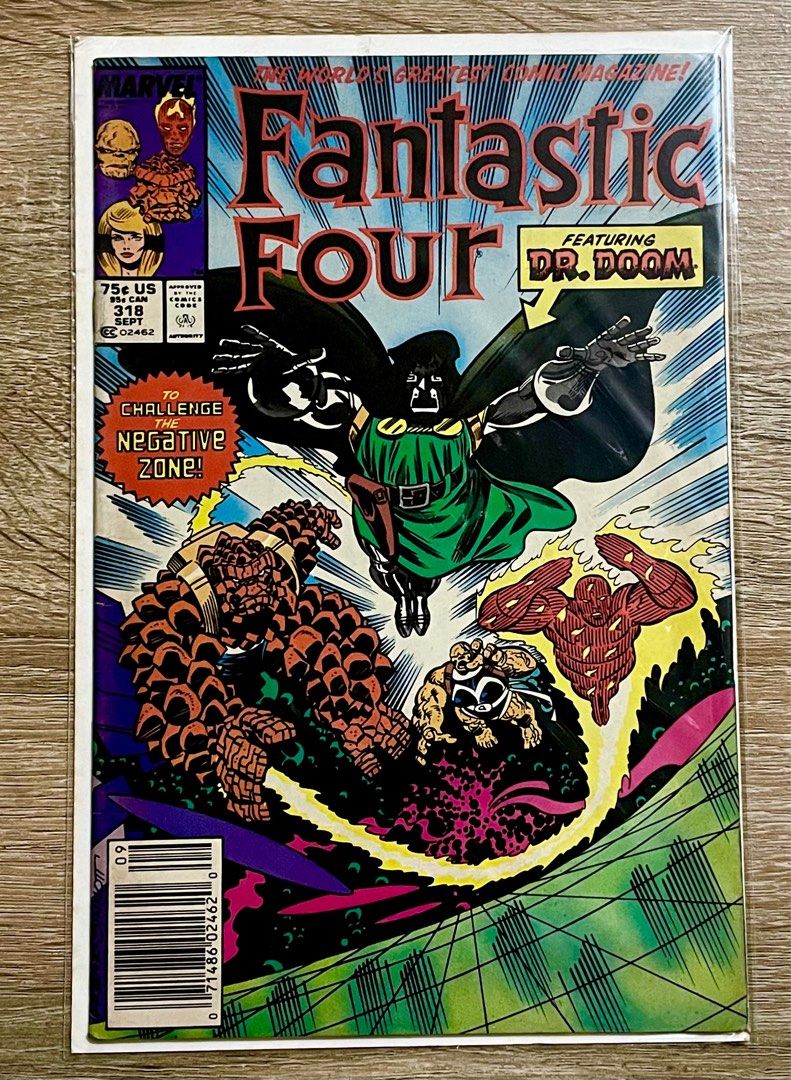 Fantastic Four #318 (1988, Marvel comics) Dr Doom (Category: Comics & Manga) located in Bacoor. Submitted by baldurog (Listing ID 1334719572, Image 1). Description: Comics in VF Condition Posted actual picture Prices are fixed Payment : Gcash Delivery or shipping only delivery : Lalamove Shipping : J&T Location: Molino3 Bacoor Cavite PM if interested .