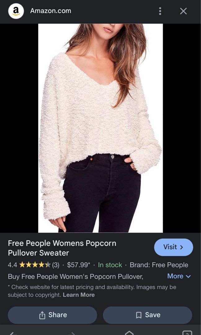 Free people popcorn pullover best sale