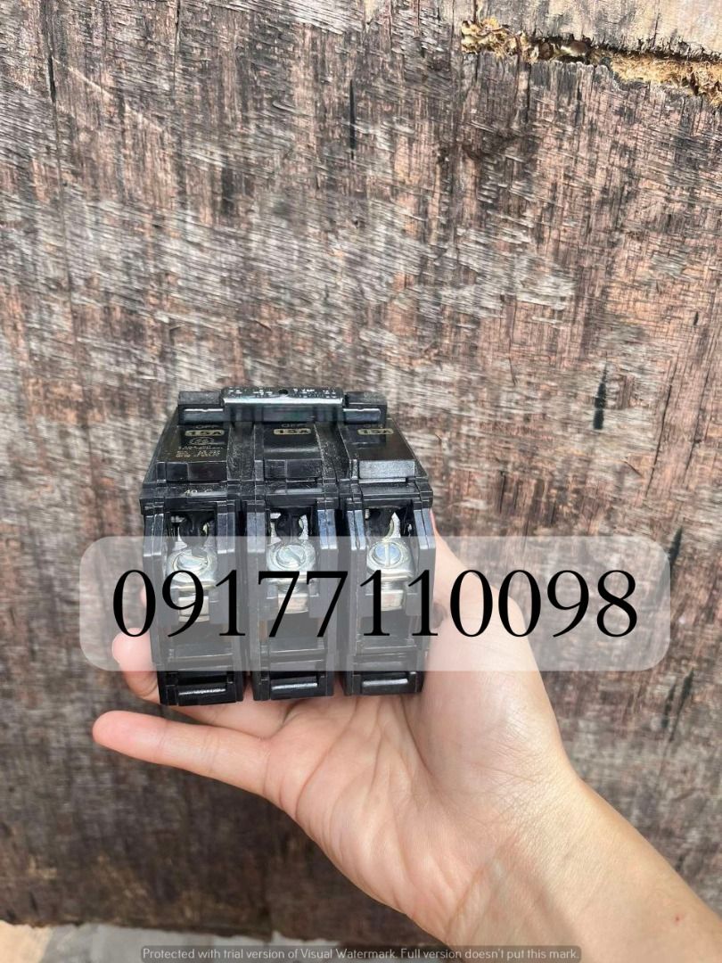 GE Circuit Breaker (Category: Construction Tools & Equipment) located in Manila. Submitted by joeyroque09 (Listing ID 1334579673, Image 3). Description: .