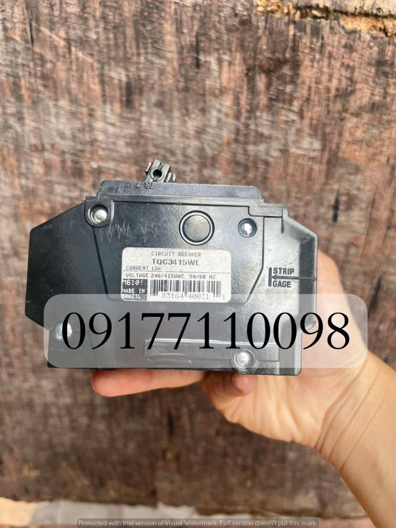 GE Circuit Breaker (Category: Construction Tools & Equipment) located in Manila. Submitted by joeyroque09 (Listing ID 1334579673, Image 2). Description: .