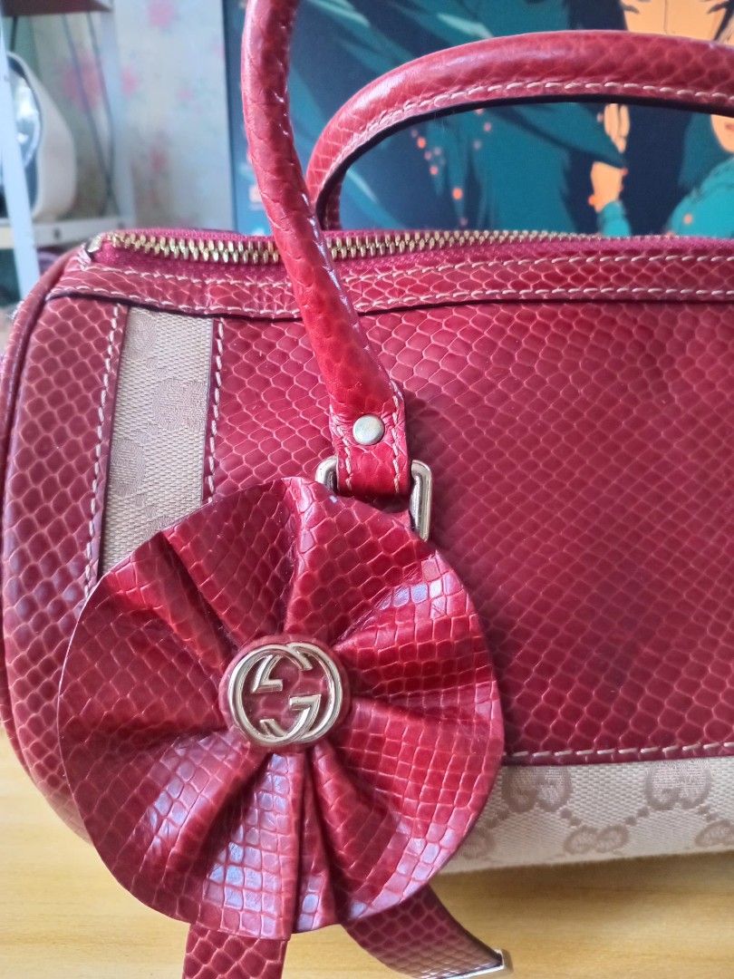 Gucci monogram trophy bag Luxury Bags Wallets on Carousell