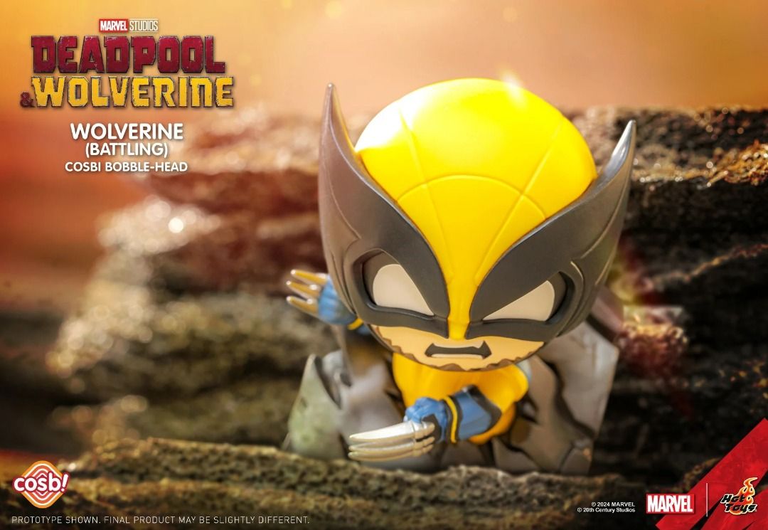 Hot Toys Cosbi Deadpool & Wolverine (Category: Figurines & Statues) located in Mandaluyong City. Submitted by xedl1 (Listing ID 1334692433, Image 3). Description: Opened box to check the contents inside. Sealed foil. Wolverine (big claws) 1000 Wolverine (unmasked) 1000 Wolverine (battling) 1000 Get any 2 for 1900. Get all 3 for 2800..