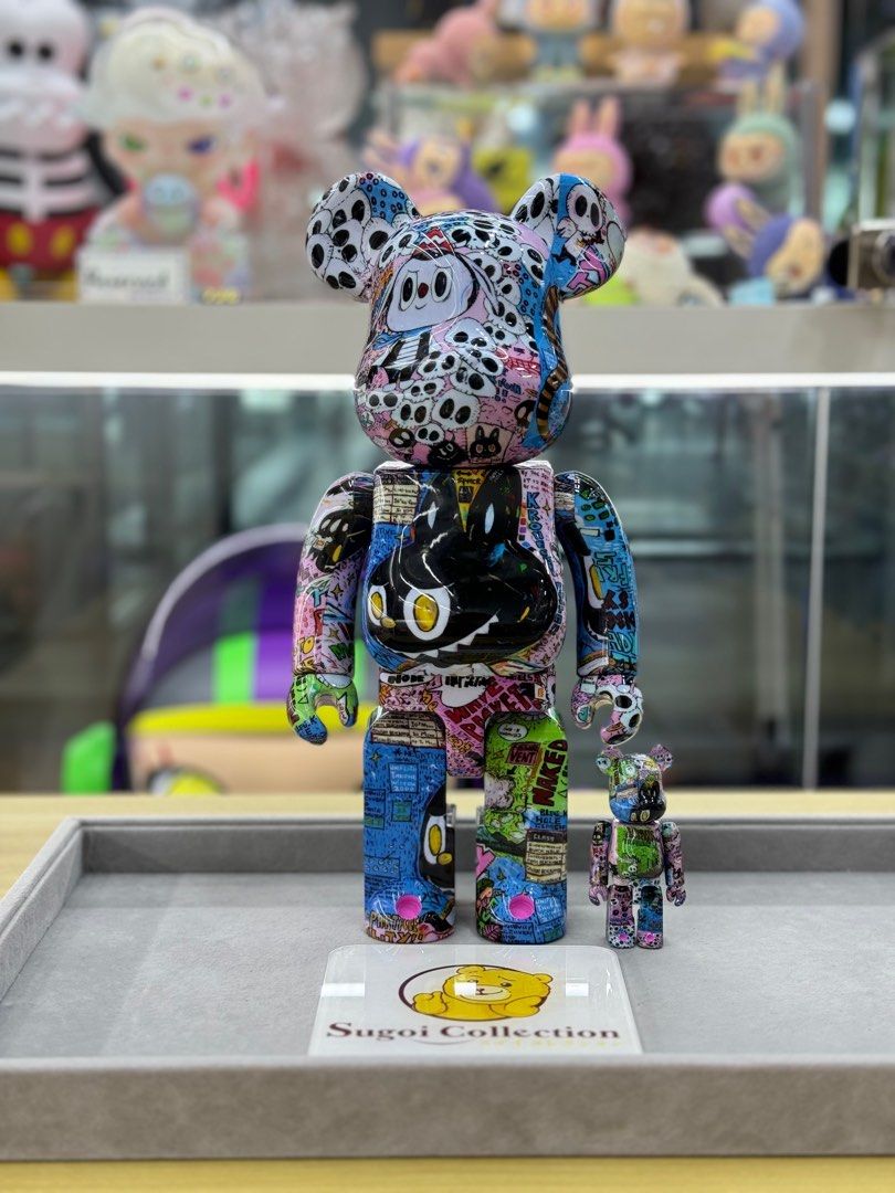 MEDICOM TOY - BE@RBRICK KASING LUNG 100％ &amp; 400％ Kasing Lung, How2work, LABUBU, Medicom, Medicom Toy | BE