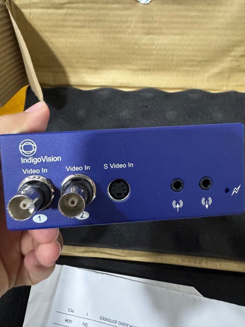 Indigovision Decoder/Encoder (Category: Office & Business Technology) located in Ampang. Submitted by asuna99 (Listing ID 1334586126, Image 3). Description: Indigovision Decoder/Encoder Work perfectly fine.