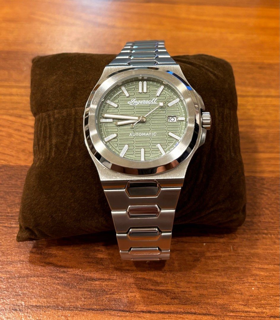 Ingersoll 1892 The Catalina Automatic Mens Watch with Green Dial