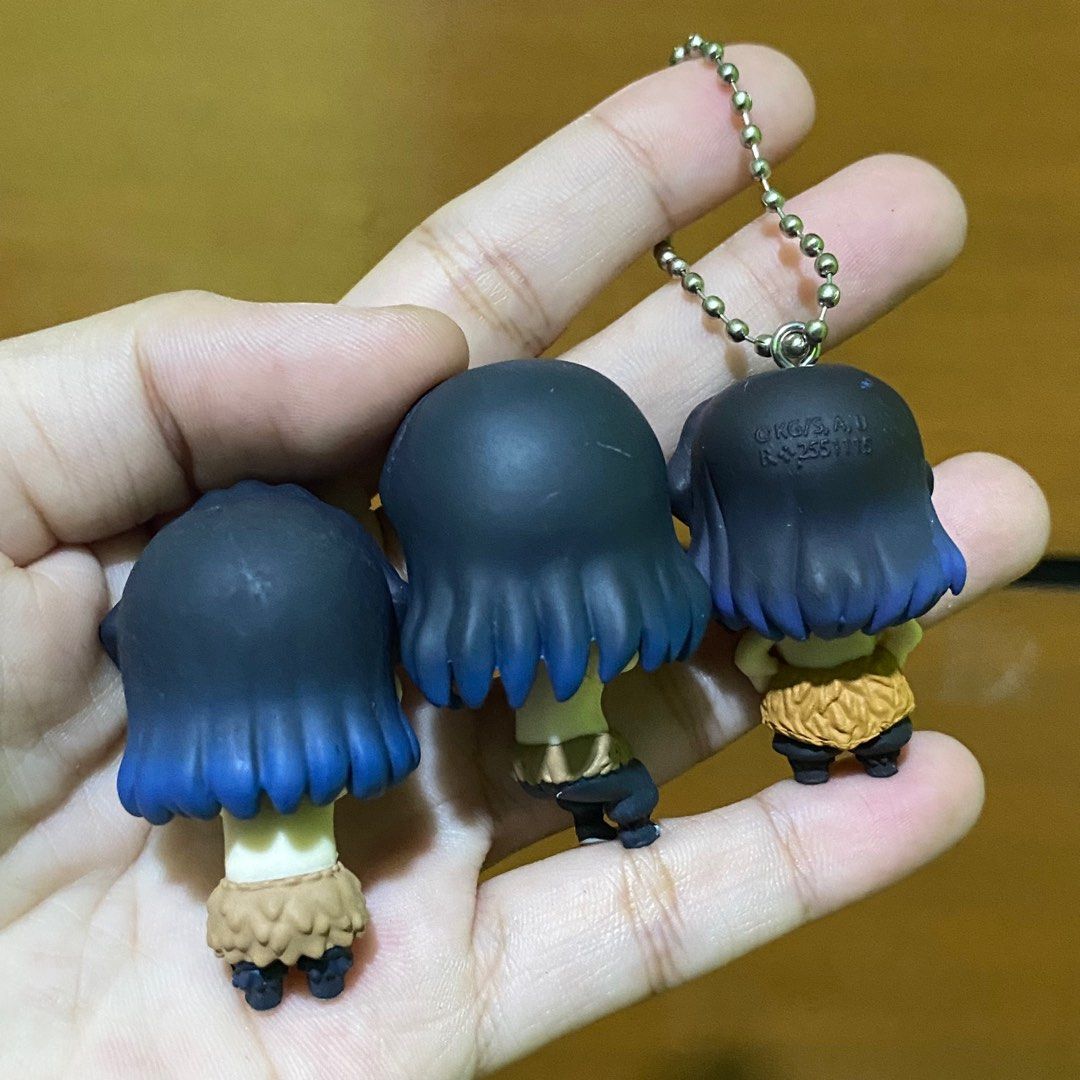 Inosuke Hashibira Demon Slayer / Kimetsu No Yaiba Mini Figures Keychain ...
