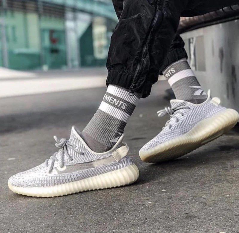 INSTOCK 9.5 10.5 Adidas Yeezy Boost 350 V2 Static White EF2905 Men s Fashion Footwear Sneakers on Carousell