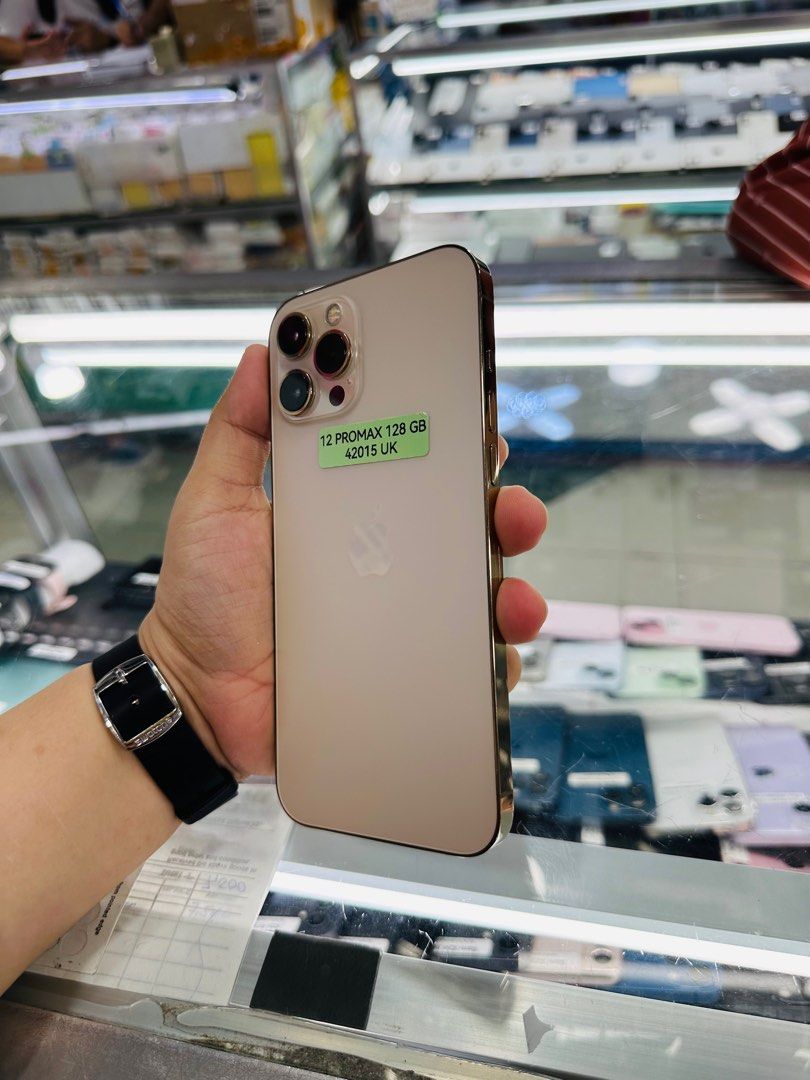 Iphone 12 Pro Max 128gb Smartlocked 86% batt (Category: iPhone 12 Series) located in San Juan City. Submitted by javedsgadgetshop (Listing ID 1334643251, Image 2). Description: OPEN FOR INSTALLMENT VIA CREDIT CARD/GGIVES/SPAY/BILLEASE & SWAP/TRADE-IN! BUY AND SELL! Quick Specs : Iphone 12promax •128gb •NTC Variant •86% batt health •Smartlocked •95% Smoothness •No hidden issue | No Repaired •100% Authentic | Not Refurbished •w/ OEM Charger & store