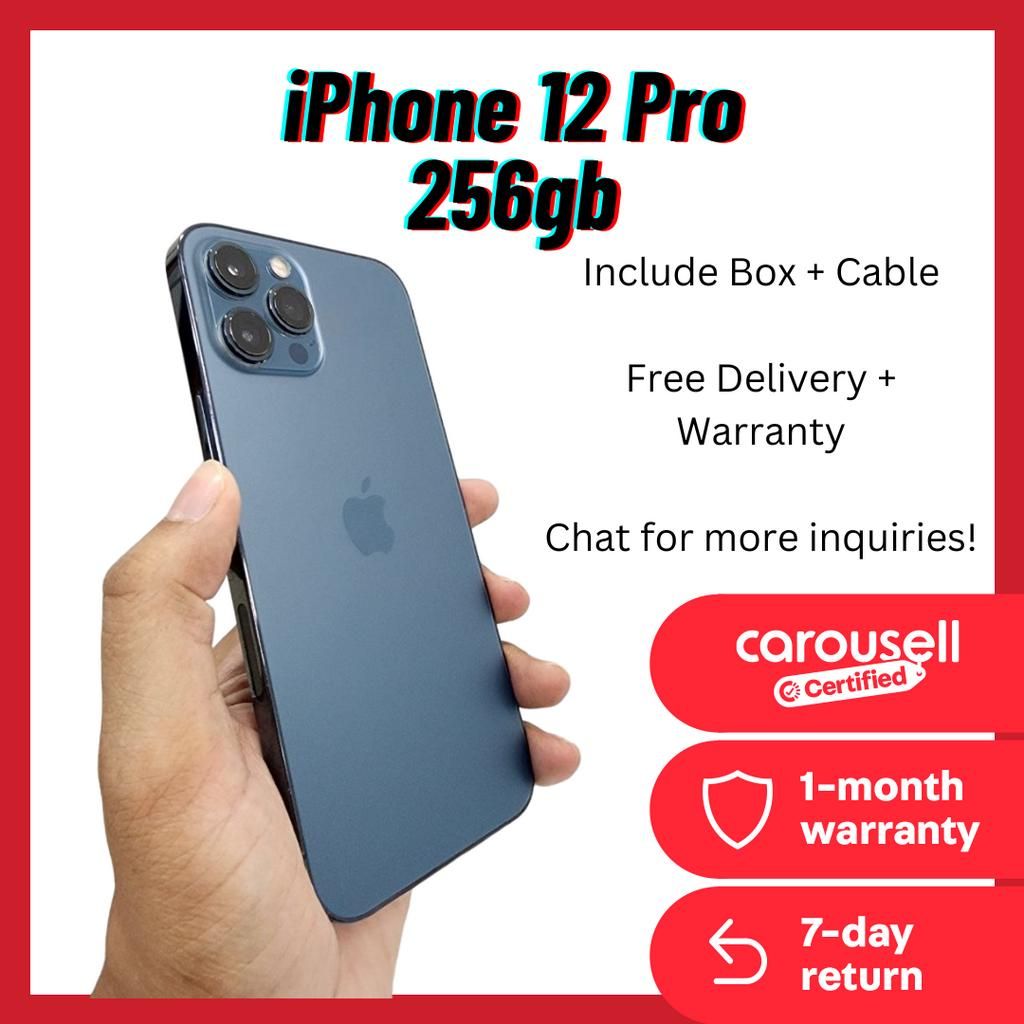 iphone 12 pro pacific blue 256