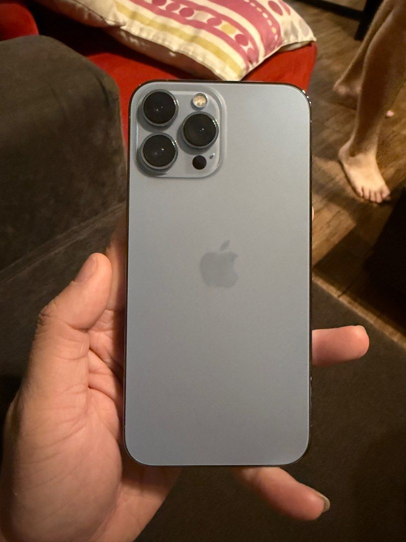 iPhone 13 Pro Max Sierra Blue 128GB, Mobile Phones & Gadgets, Mobile ...