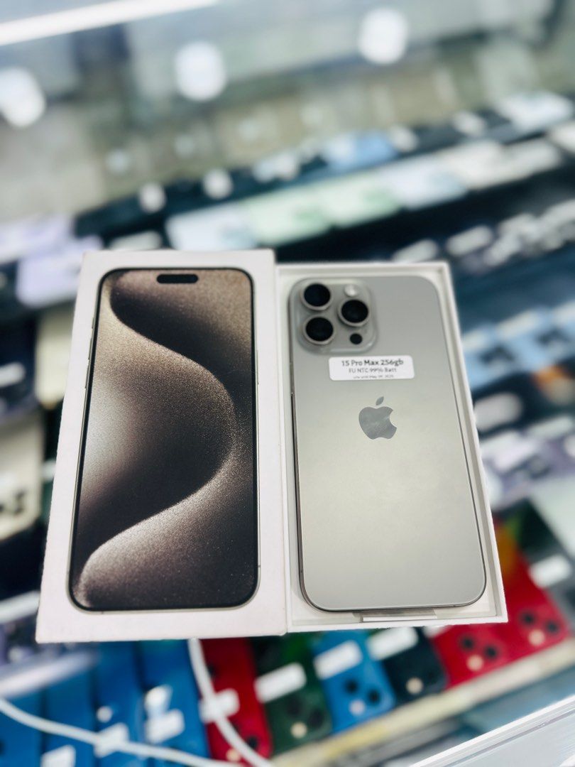 IPHONE 15 PRO MAX 256GB OPENLINE 99 BATTERY HEALTH NTC APPROVED