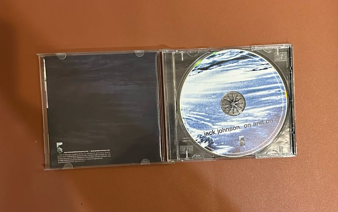 Jack Johnson : On and On CD (Category: CDs & DVDs) located in San Juan City. Submitted by looneybin559 (Listing ID 1334685141, Image 2). Description: Lightly Used. Hard to Find CD. In Good Condition. Payment via G-Cash or Bank Transfer Only. .